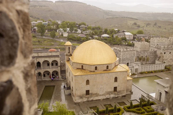 Castillo Akhaltsikhe Vale Georgia — Foto de Stock