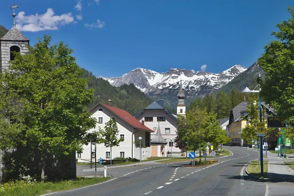 Horského Města Tweng Rakousko — Stock fotografie