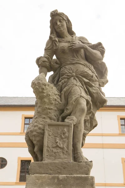 Kuks Çek Cumhuriyeti Eylül 2015 Alegori Braun 1718 1720 Eylül — Stok fotoğraf