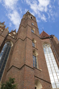 ,Catedral Isle, Catedral de Isle kilise kutsal bakire üzerinde Piasek, Wroclaw, Polonya