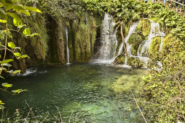 Bellezze Del Parco Nazionale Plitvice Croazia — Foto Stock