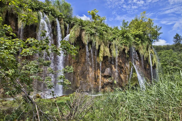 Bellezze Del Parco Nazionale Plitvice Croazia — Foto Stock