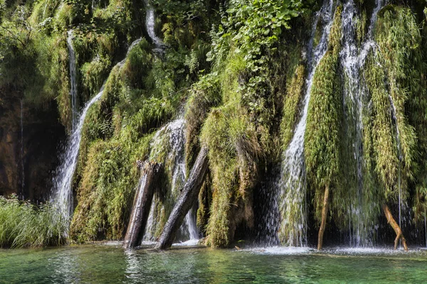 Bellezze Del Parco Nazionale Plitvice Croazia — Foto Stock