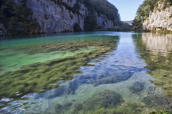 Красотами Національного Парку Плітвицькі Хорватія — стокове фото