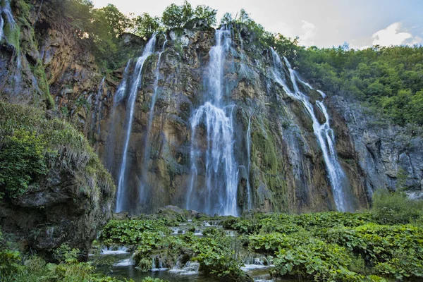 Belezas Parque Nacional Plitvice Croácia — Fotografia de Stock