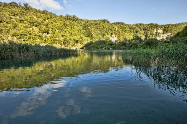 Bellezze Del Parco Nazionale Plitvice Croazia — Foto Stock