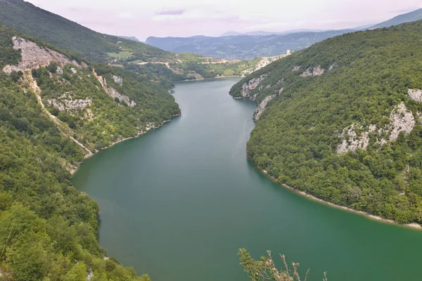 Eslovênia Meandro Rio Drava — Fotografia de Stock