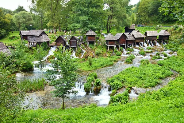 Pequeño Molino Zona Lagos Plic Bosnia Herzegovina —  Fotos de Stock