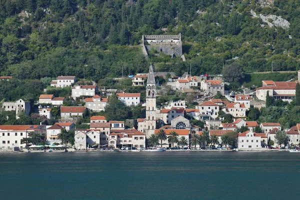 Vista Kotor Montenegro — Foto Stock