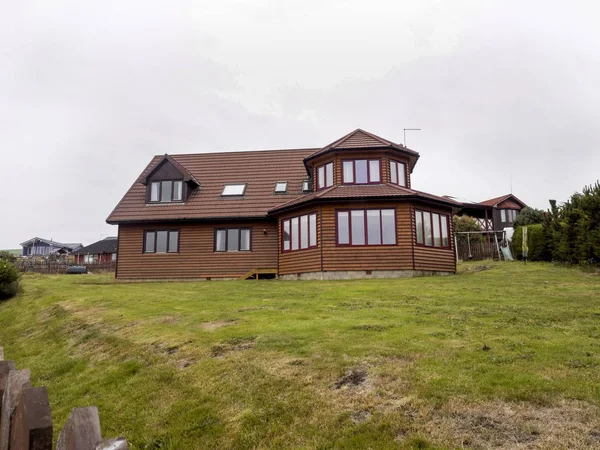 Houses Stanley Falkland Islands — Stock Photo, Image