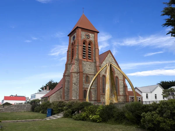 Iglesia Stanley Islas Malvinas — Foto de Stock