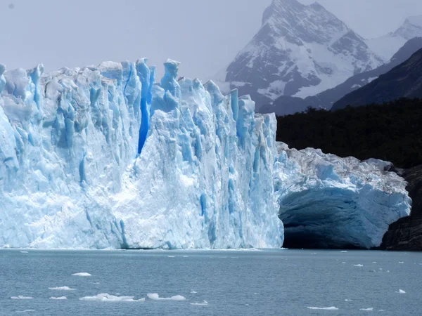 Glaciar Perito Moreno Parque Nacional Los Glaciares Argentina — Fotografia de Stock