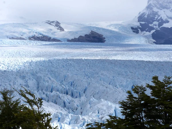 佩里托莫雷诺冰川 洛杉矶 Glaciares 国家公园在阿根廷 — 图库照片