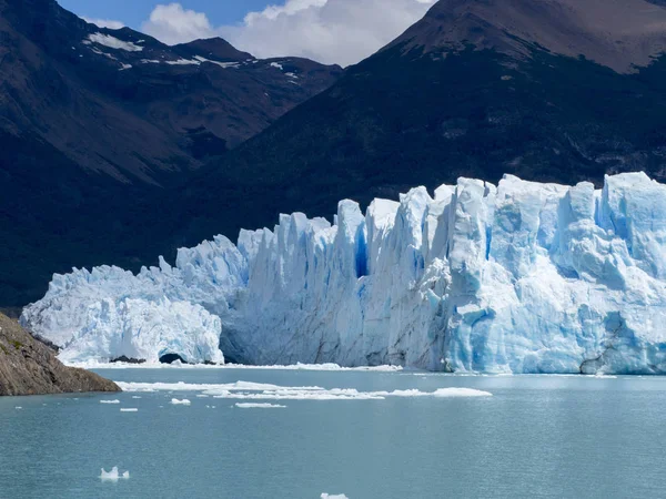 Льодовик Perito Морено Лос Ґласіарес Національний Парк Аргентині — стокове фото