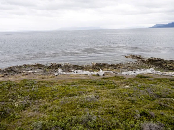 Magallanes Strait Bulnes Ford Patagonien Chili — Stockfoto