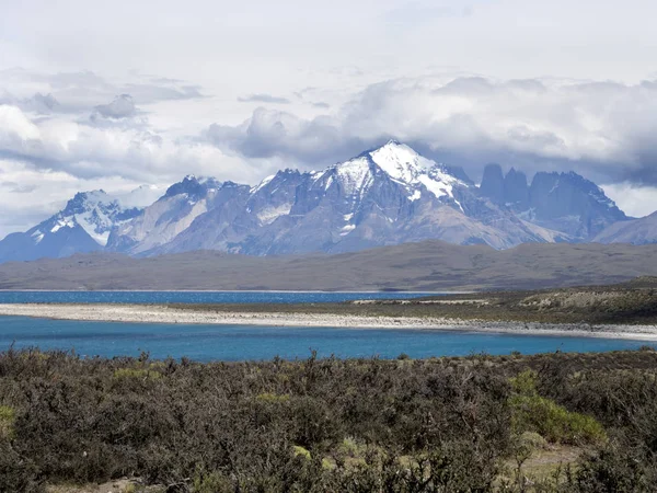 Krajobraz Tierra Del Fuego Ziemia Ognista Argentyna — Zdjęcie stockowe