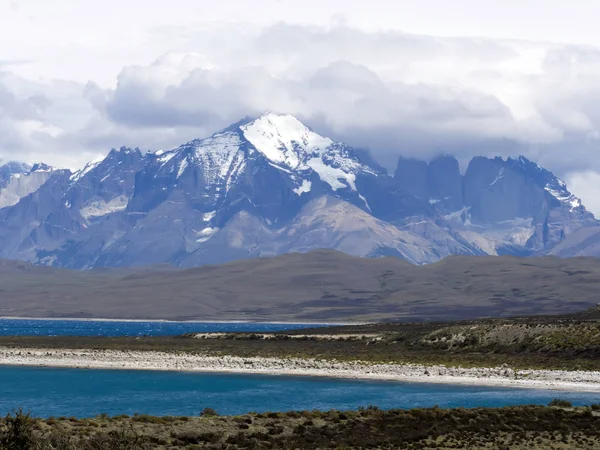 Krajobraz Tierra Del Fuego Ziemia Ognista Argentyna — Zdjęcie stockowe