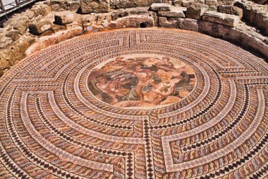 Roma anıtları Kourion, Kıbrıs