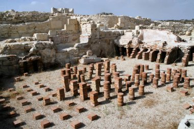 Roma anıtları Kourion, Kıbrıs