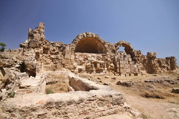 Ruínas Salamis Norte Chipre — Fotografia de Stock