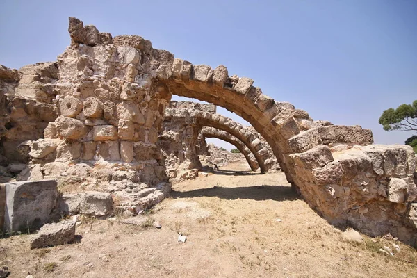 Ruinas Salamis Norte Chipre — Foto de Stock