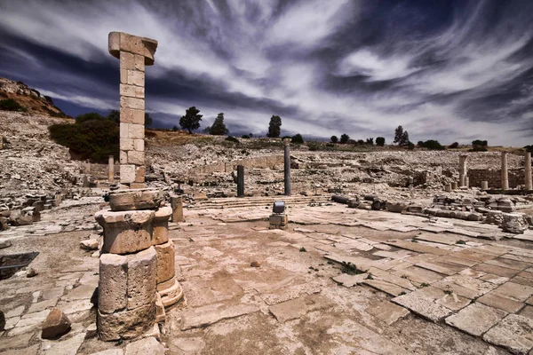 Ερείπια Αμαθούς Λεμεσός Κύπρος — Φωτογραφία Αρχείου