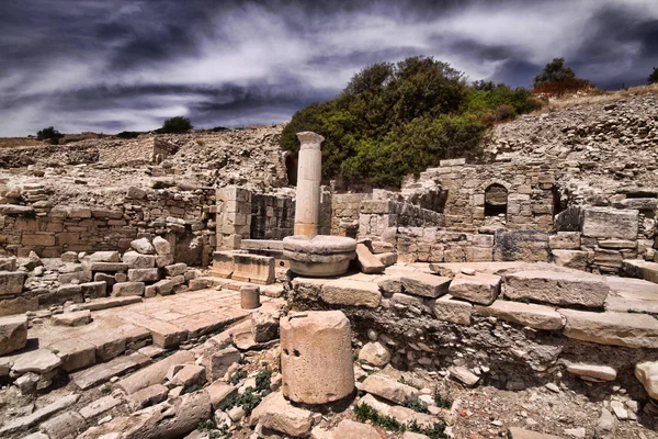 Руины Аматус Лимассол Цитрус — стоковое фото