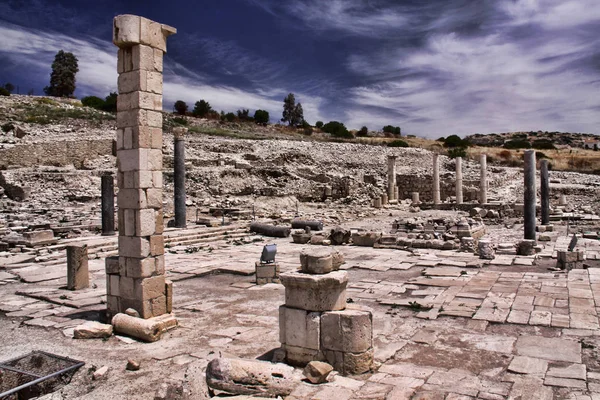 Ερείπια Αμαθούς Λεμεσός Κύπρος — Φωτογραφία Αρχείου