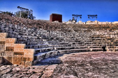 Roma anıtları Kourion, Kıbrıs