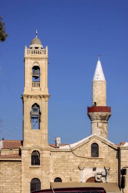 Kuleleri Christian kilise ve cami, Limassol, Kıbrıs