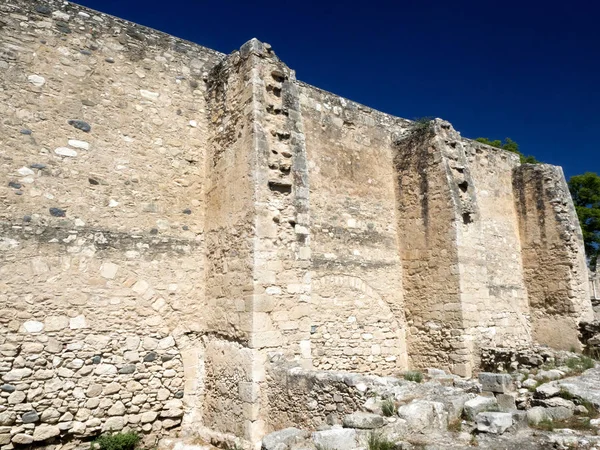 Eski Kale Kolosi Yakınındaki Limassol Kıbrıs — Stok fotoğraf