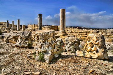Roma anıtları Kourion, Kıbrıs