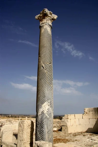 Roma Anıtları Kourion Kıbrıs — Stok fotoğraf