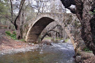 Venedik eski taş köprü, Troodos, Kıbrıs