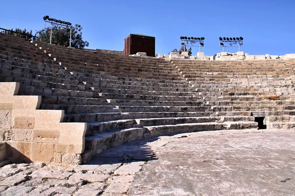Römische Denkmäler Kourion Zypern — Stockfoto