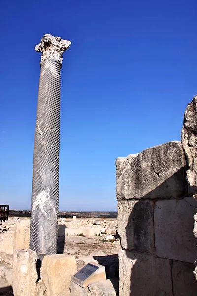 Monumentos Romanos Kourion Chipre — Foto de Stock