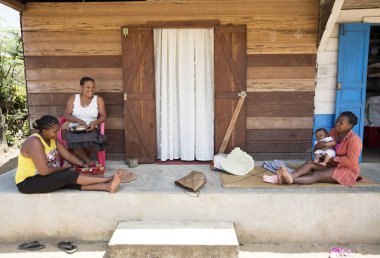  Hayat Nehri Deltası Antainabalana,, Madagaskar üzerinde