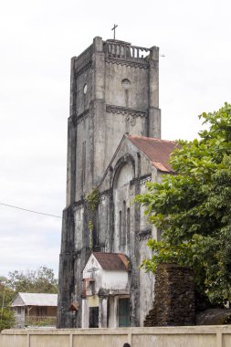 kirli eski kilise, Maroantsetra, Madagaskar,