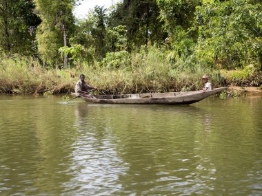 Madagaskar Ekim Nehri Deltası Antainabalana, 19 Ekim tarihinde 19.2016 hayat. 2016, Madagaskar