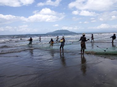 Madagaskar Ekim Nehri Deltası Antainabalana, 19 Ekim tarihinde 19.2016 hayat. 2016, Madagaskar
