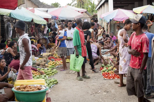 Restaurantes Locales Nosi Madagascar — Foto de Stock