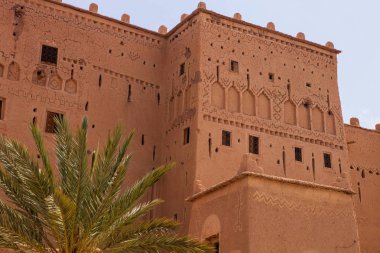 güzel korunmuş eski Kasbah, Fas