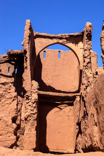 Древний Касба Склоне Марокко — стоковое фото