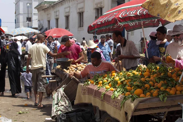 Mercado Asilah Marruecos — Foto de Stock