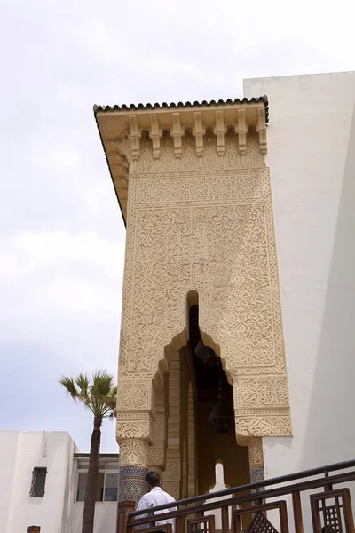 Dekorativní Zdobení Stěn Mešity — Stock fotografie