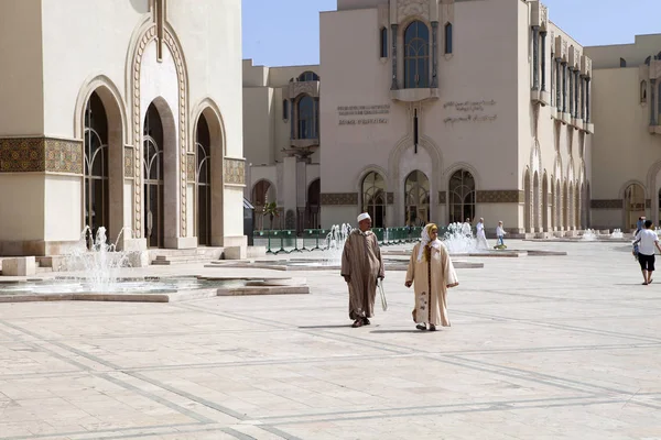 美しいモスク ハッサン カサブランカ モロッコ — ストック写真