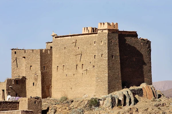 Casbah Corrigée Près Mhamid Maroc — Photo