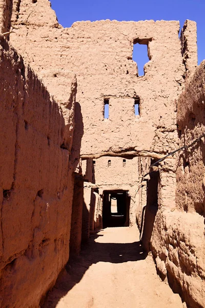 Harabeleri Kasbah yakınındaki Dar Paru Fas.