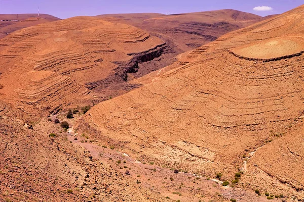 Atlas Mountains Large Col Tichka Marrocos — Fotografia de Stock