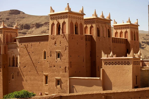modern hotel follows the ancient Kasbah, Morocco